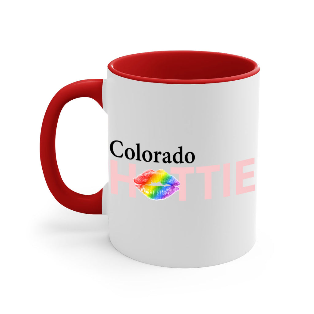 Colorado Hottie with rainbow lips 6#- Hottie Collection-Mug / Coffee Cup