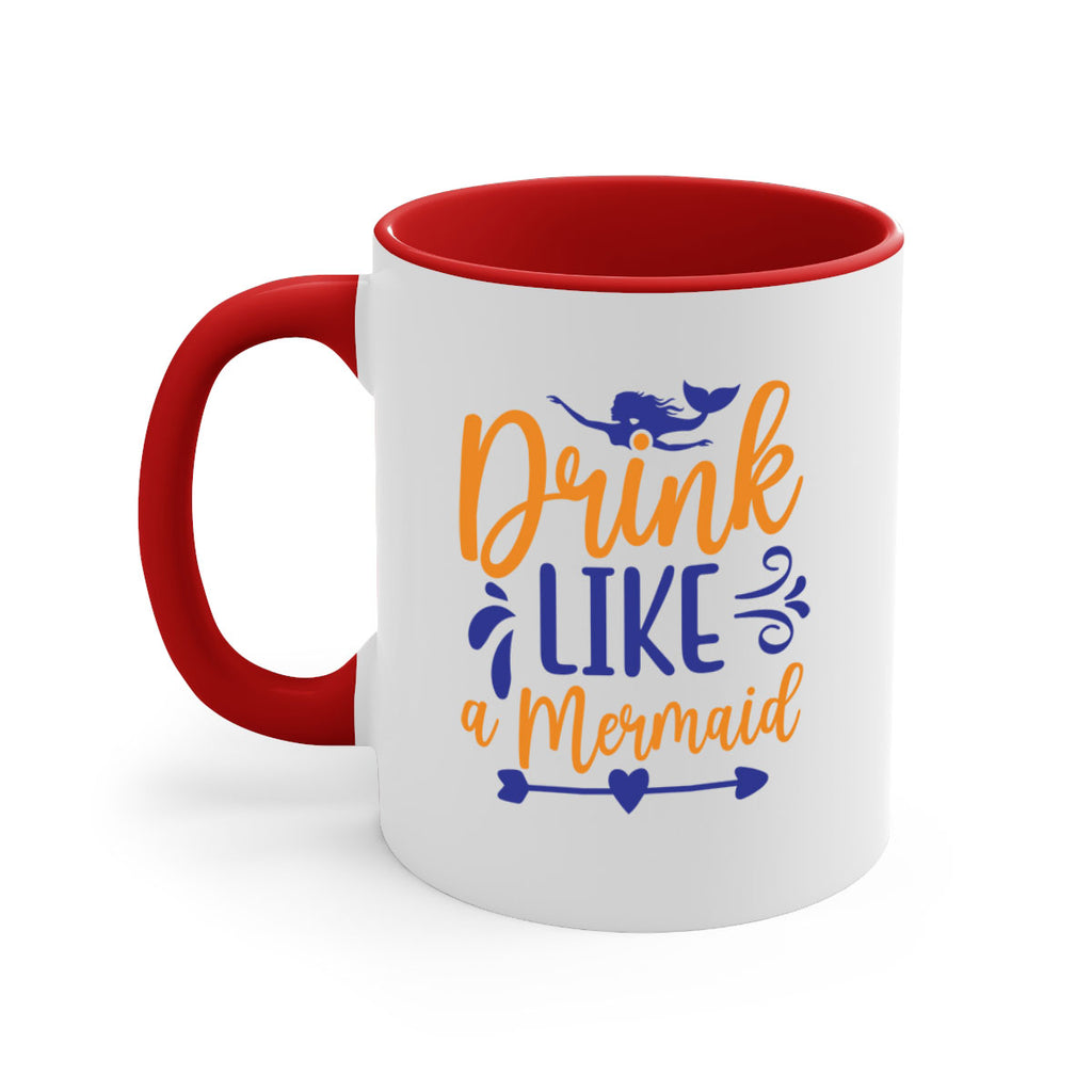 Drink Like a Mermaid 137#- mermaid-Mug / Coffee Cup