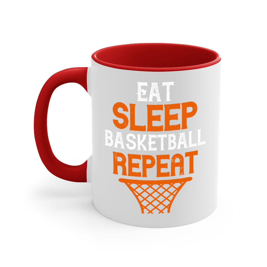 Eat more sleep basketball repeat 2351#- basketball-Mug / Coffee Cup