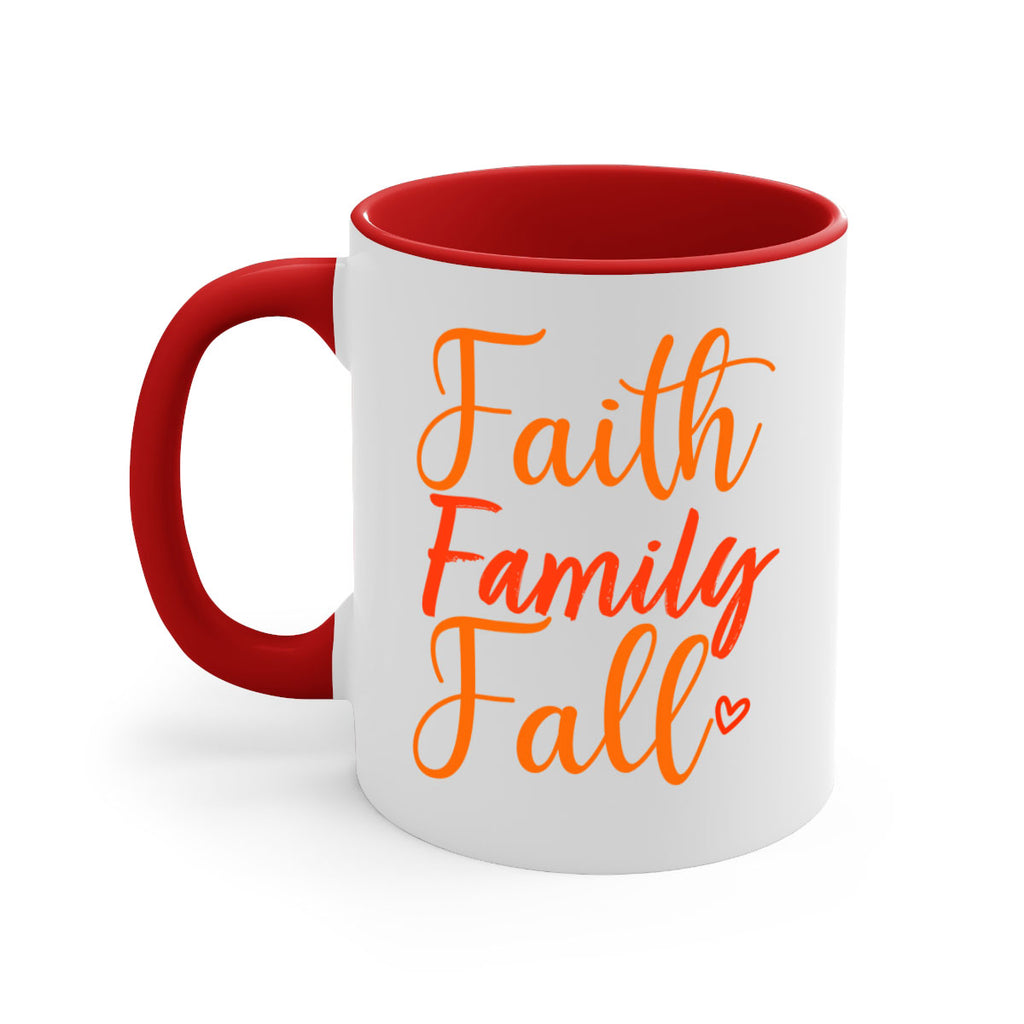 Faith Family Fall Design 81#- fall-Mug / Coffee Cup