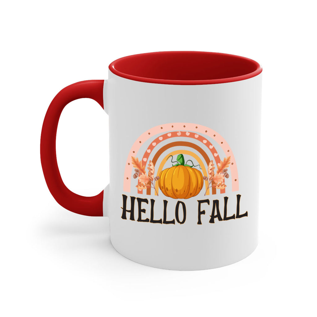 Fall Boho Rainbow 91#- fall-Mug / Coffee Cup