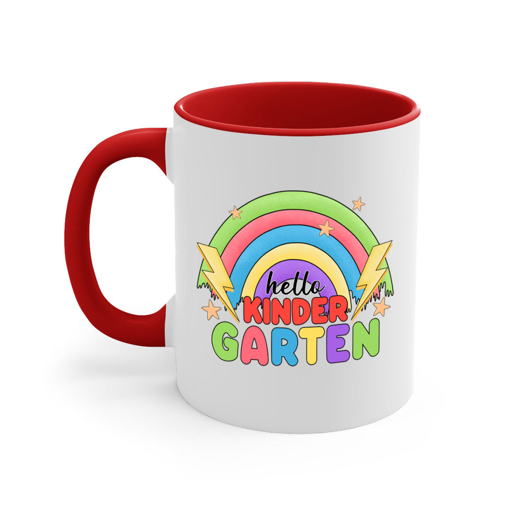 Hello Kindergarten Rainbow 5#- Kindergarten-Mug / Coffee Cup