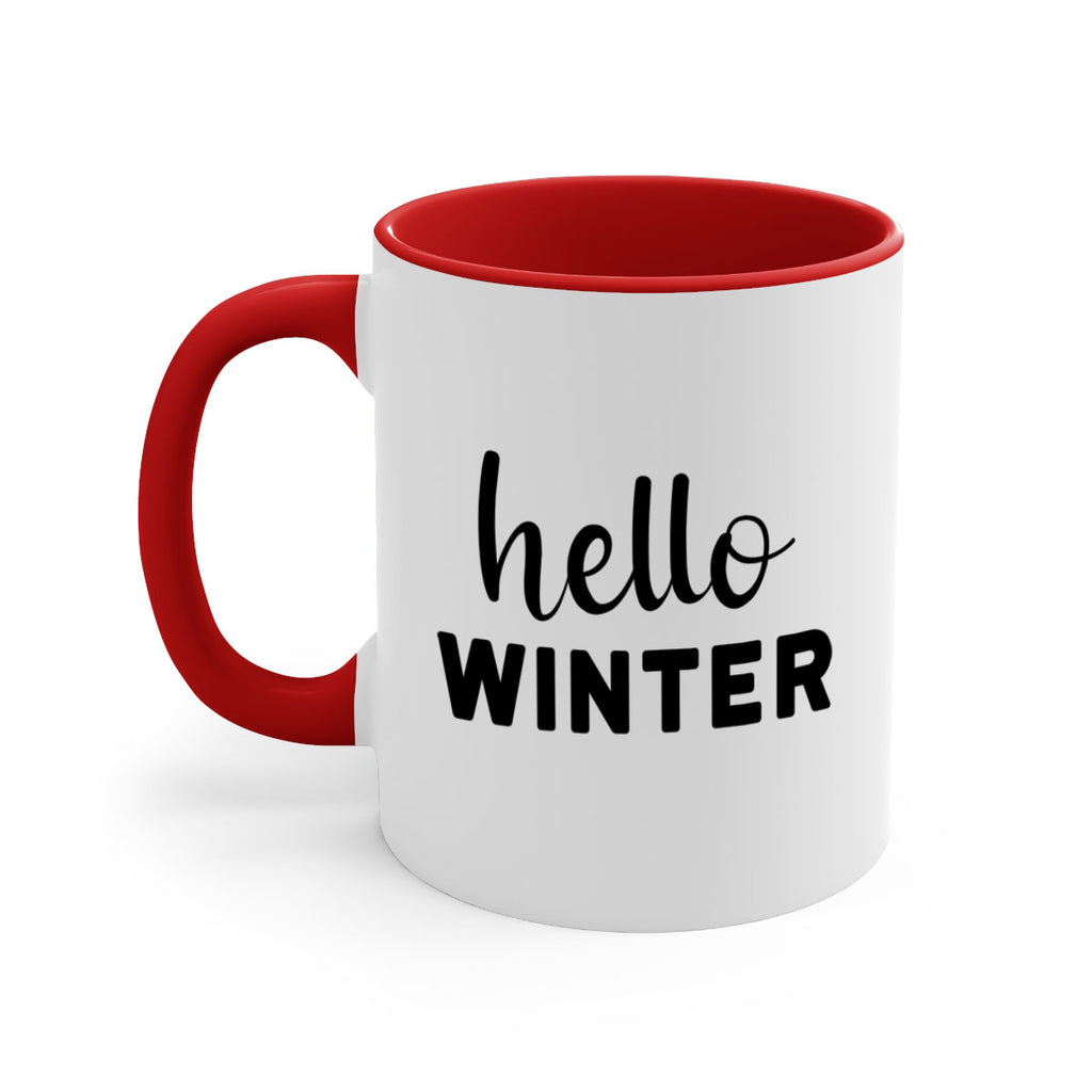 Hello Winter 186#- winter-Mug / Coffee Cup