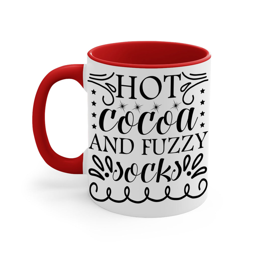 Hot Cocoa and Fuzzy Socks 217#- winter-Mug / Coffee Cup