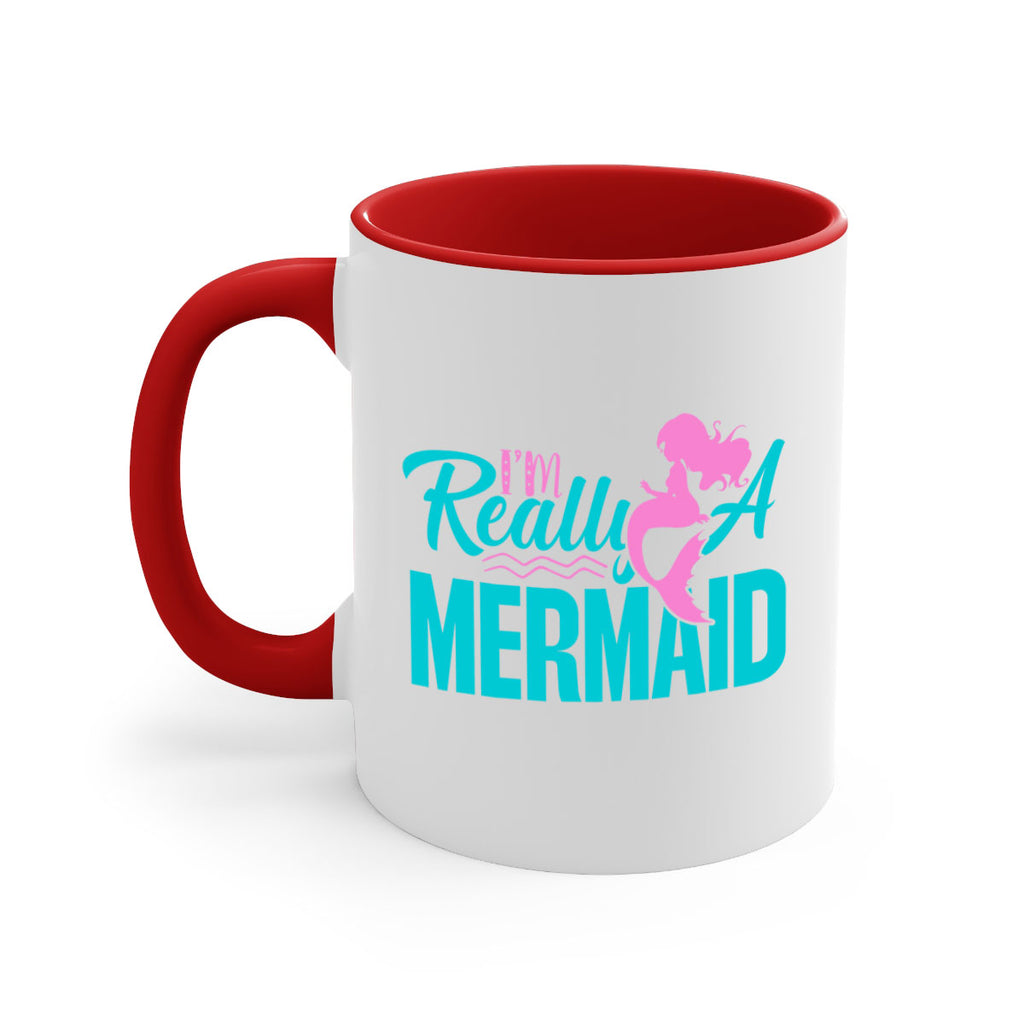 I m Really A Mermaid 212#- mermaid-Mug / Coffee Cup