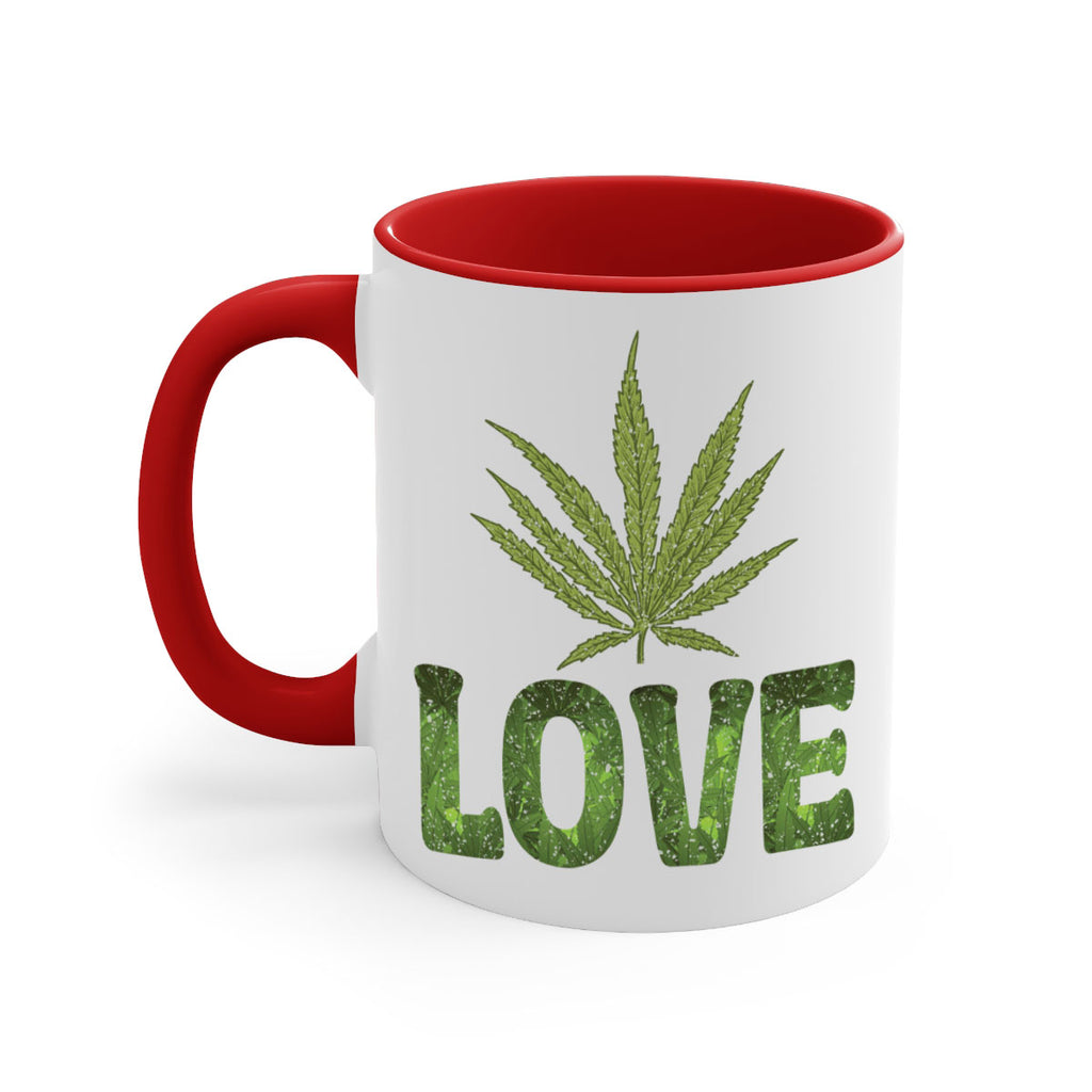 Love Sublimation 192#- marijuana-Mug / Coffee Cup