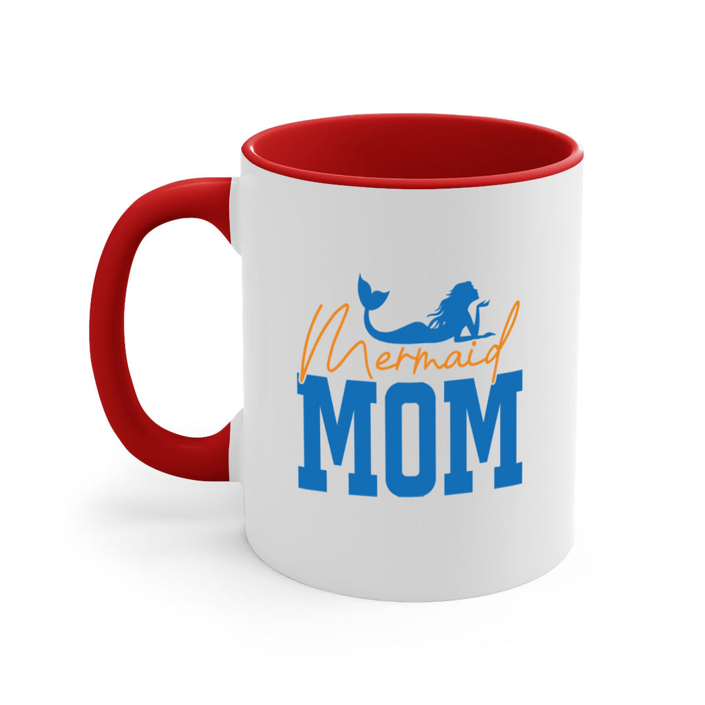 Mermaid Mom 375#- mermaid-Mug / Coffee Cup