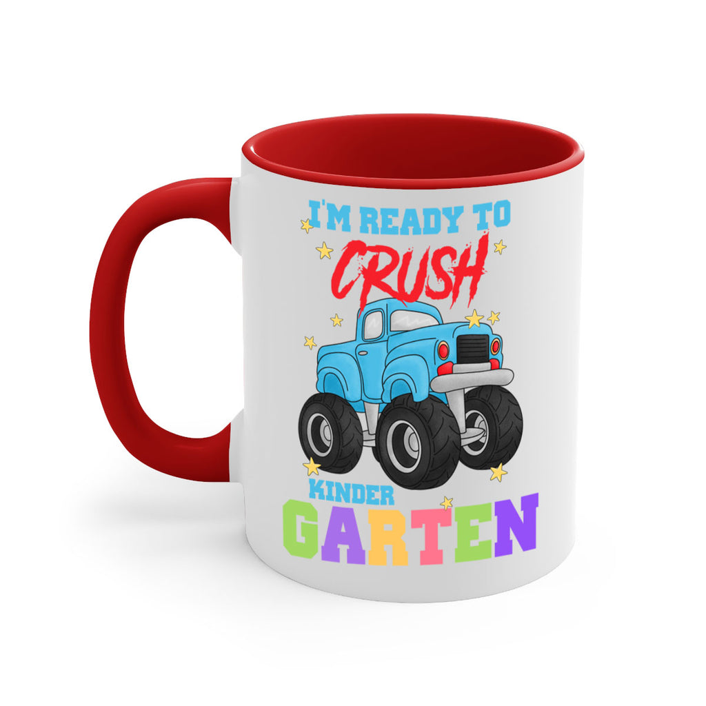 Ready to Crush Kindergarten MonsterTruck 16#- Kindergarten-Mug / Coffee Cup