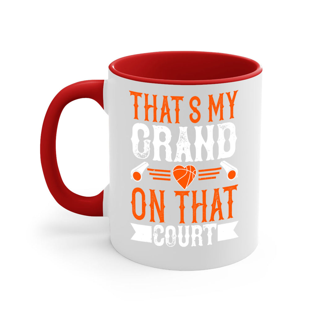 Thats my grand son on that court 226#- basketball-Mug / Coffee Cup