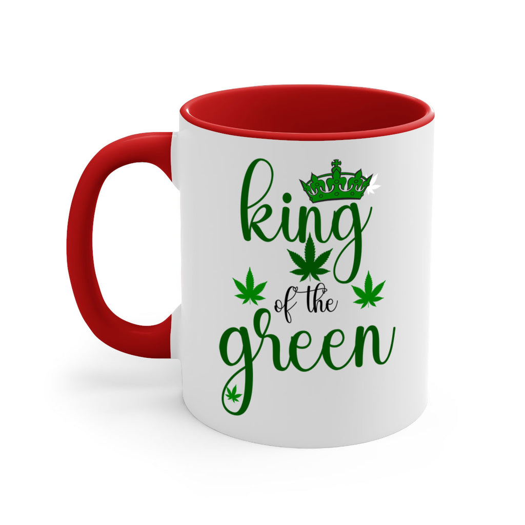king of the green 177#- marijuana-Mug / Coffee Cup