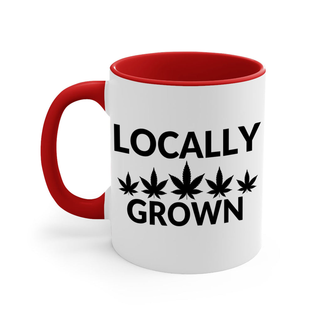 locally grown weed 186#- marijuana-Mug / Coffee Cup