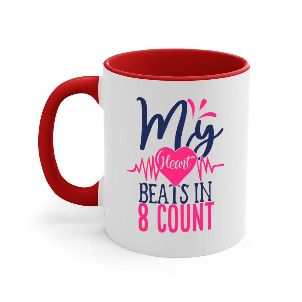 my heart beats in count 1740#- cheer-Mug / Coffee Cup