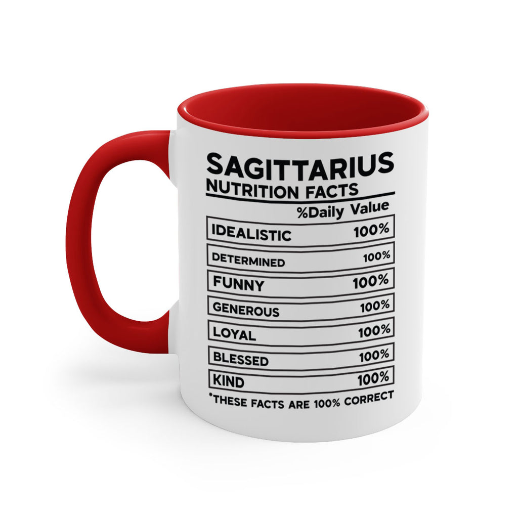 sagittarius Nutrition Facts 400#- zodiac-Mug / Coffee Cup