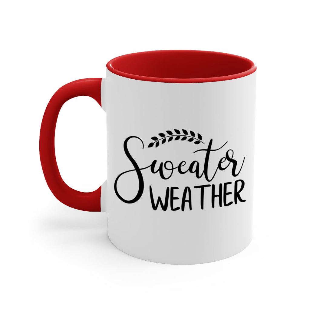 sweater weather 582#- fall-Mug / Coffee Cup