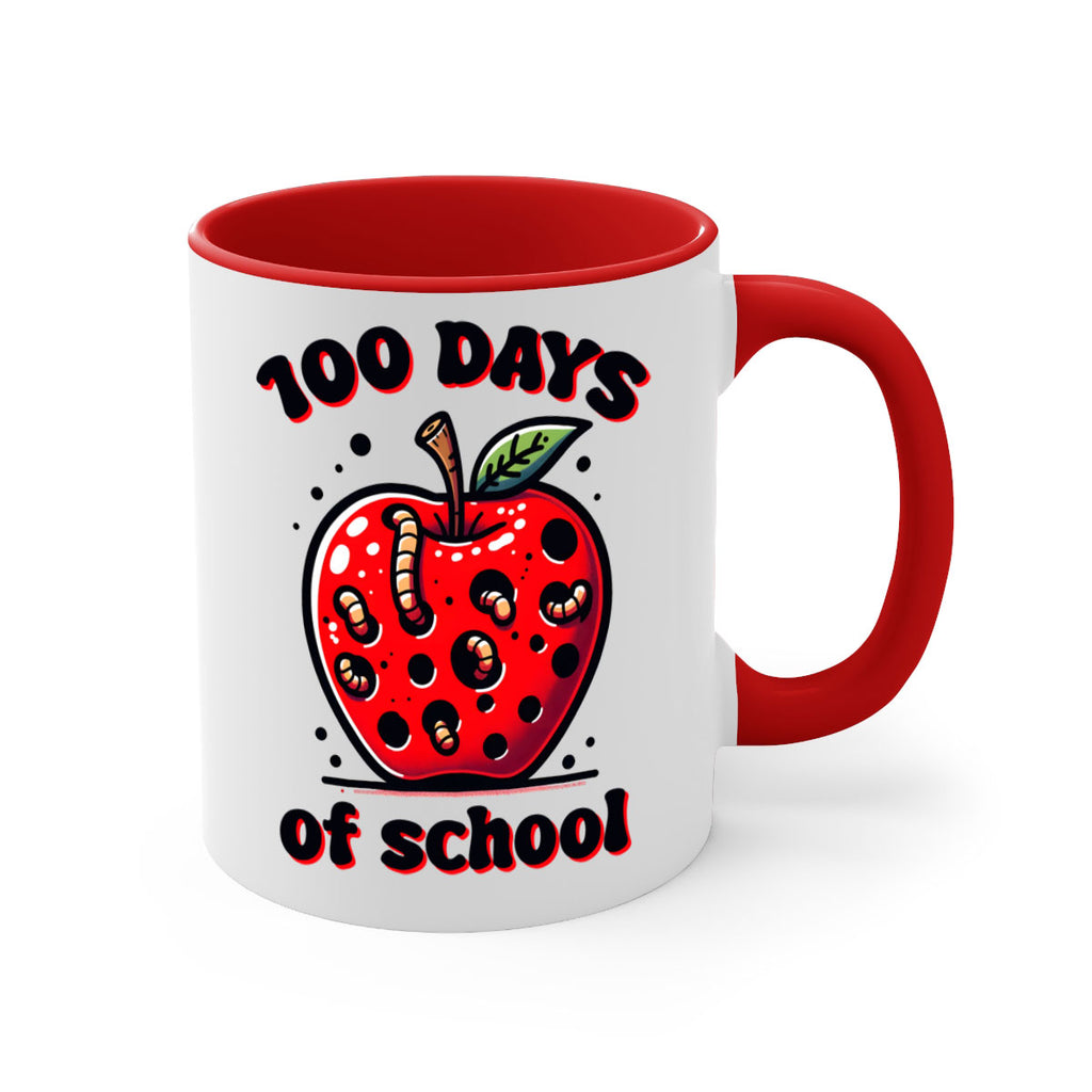 100 Days of School Apple 31#- 100 days-Mug / Coffee Cup