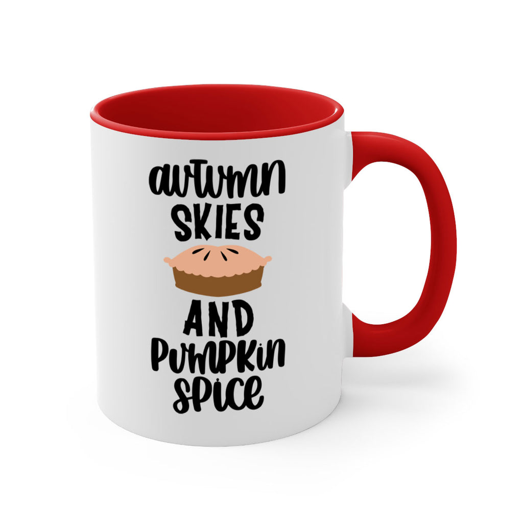 Autumn Skies And Pumpkin Spice 477#- fall-Mug / Coffee Cup