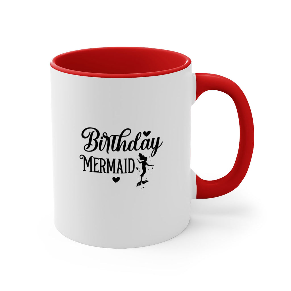 Birthday Mermaid 72#- mermaid-Mug / Coffee Cup