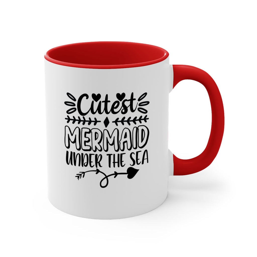 Cutest mermaid under the sea 104#- mermaid-Mug / Coffee Cup