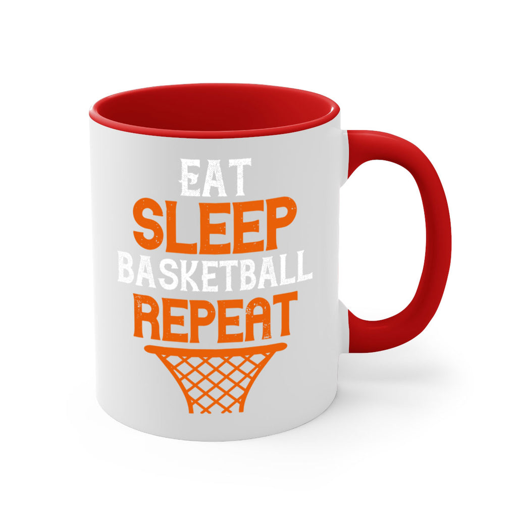 Eat more sleep basketball repeat 2350#- basketball-Mug / Coffee Cup