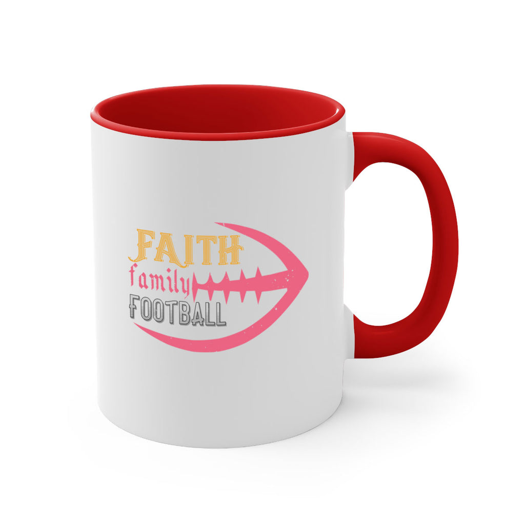 Faith family football 1257#- football-Mug / Coffee Cup