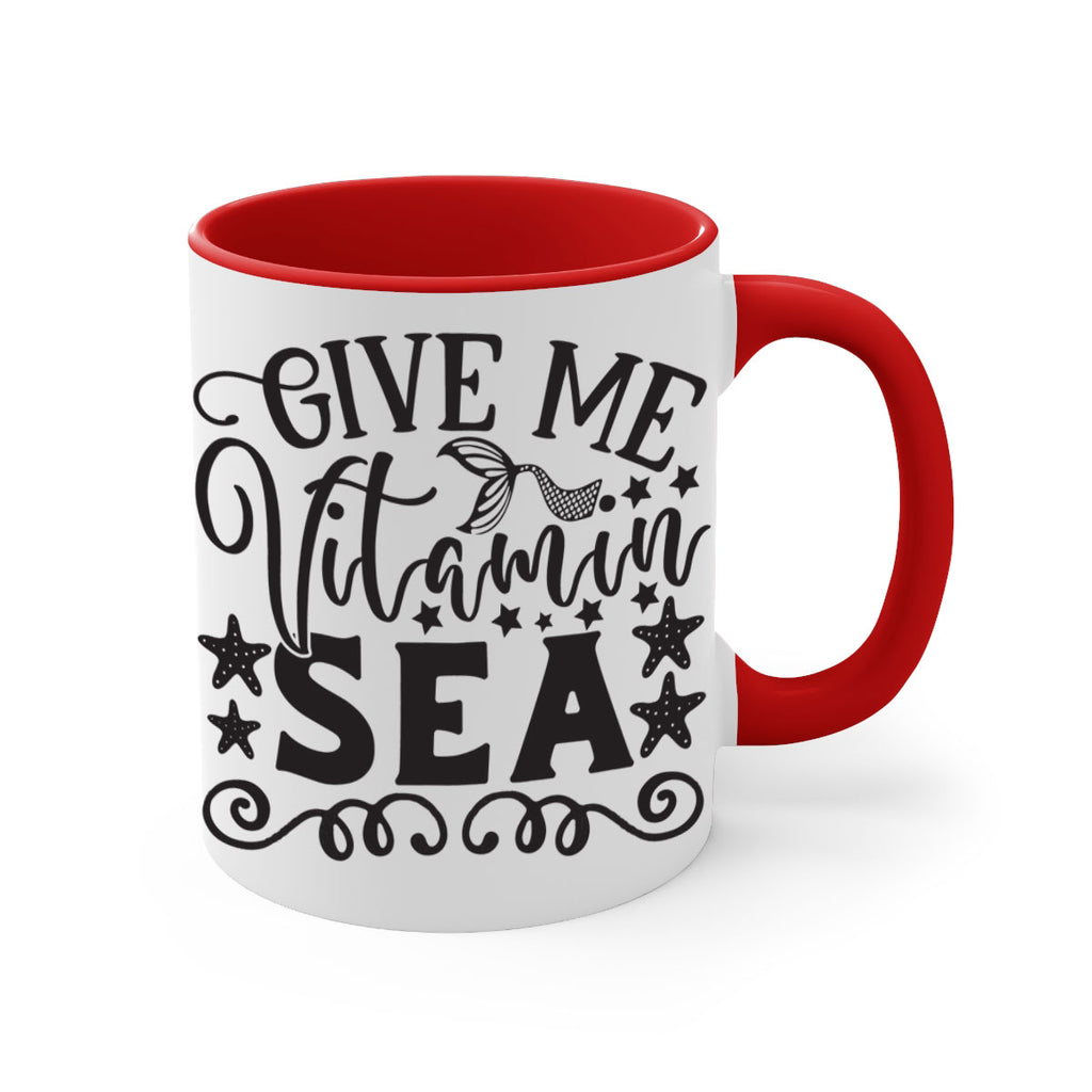 Give me vitamin sea 191#- mermaid-Mug / Coffee Cup
