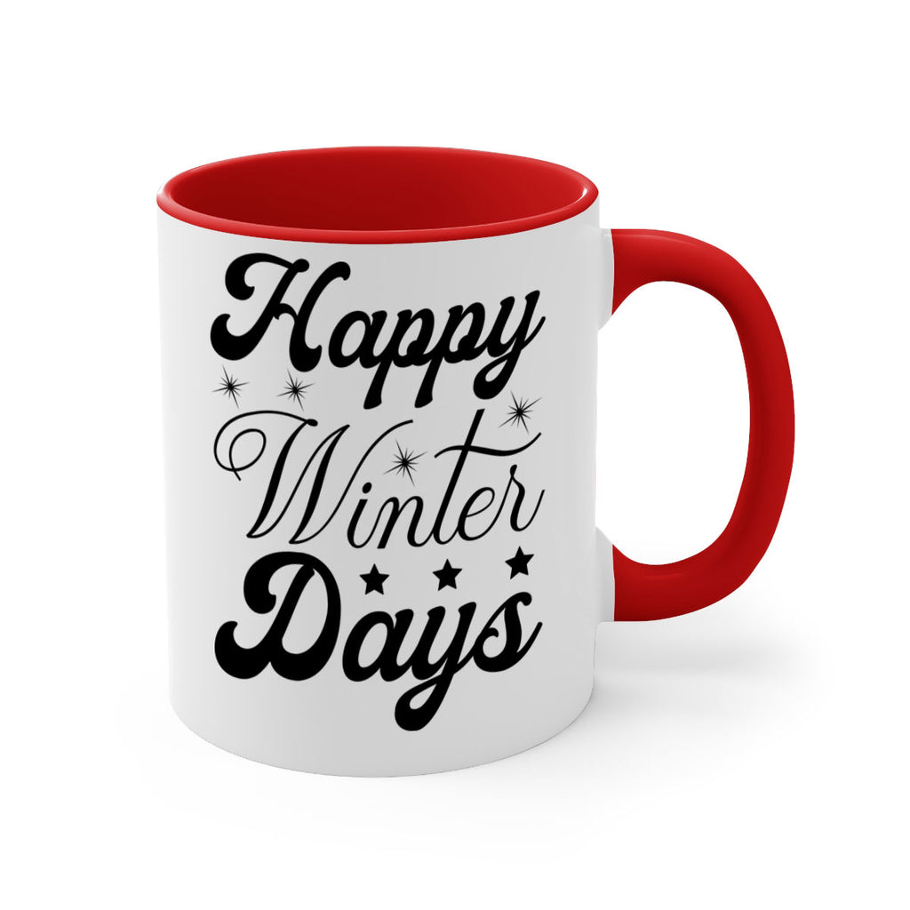 Happy Winter Days 138#- winter-Mug / Coffee Cup