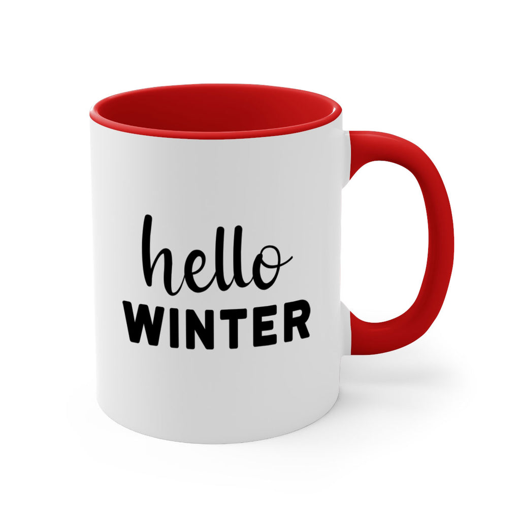 Hello Winter 186#- winter-Mug / Coffee Cup
