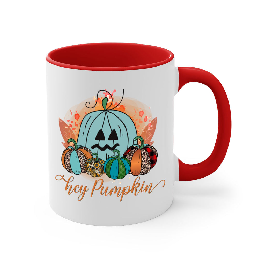 Hey Pumpkin 302#- fall-Mug / Coffee Cup