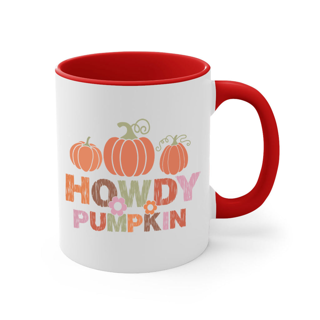 Howdy Pumpkin 321#- fall-Mug / Coffee Cup