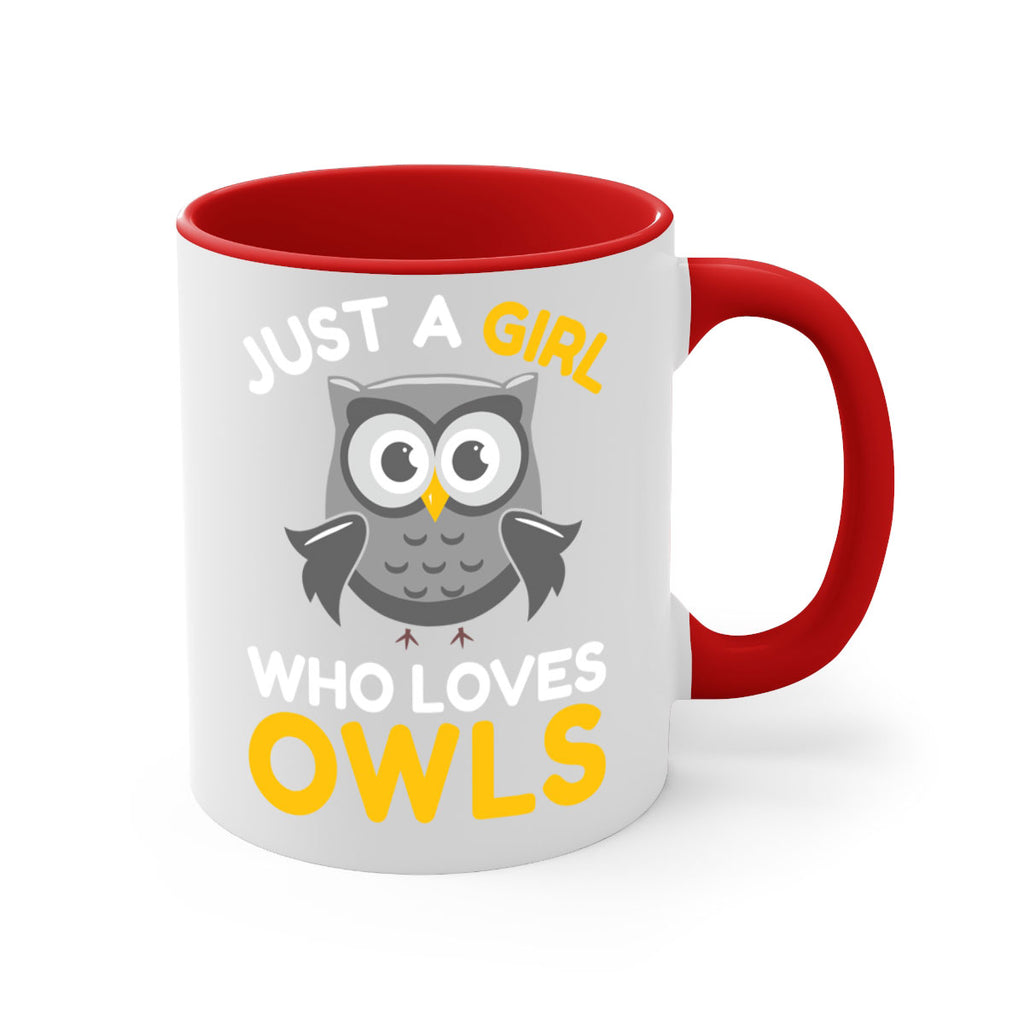 Just a Boy Who Loves A TurtleRabbit 11#- owl-Mug / Coffee Cup