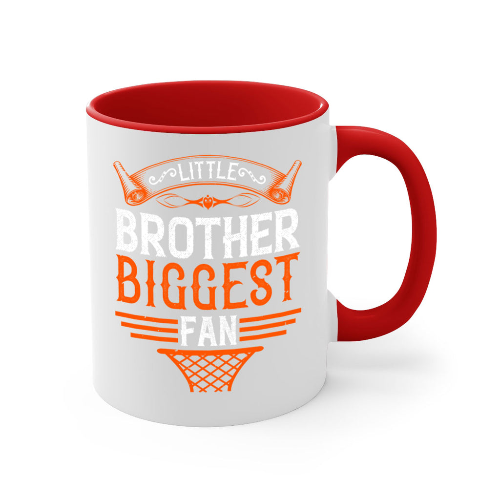 Little brother biggest fan 873#- basketball-Mug / Coffee Cup