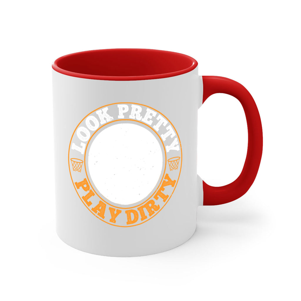 Look pretty Play dirty 1945#- basketball-Mug / Coffee Cup