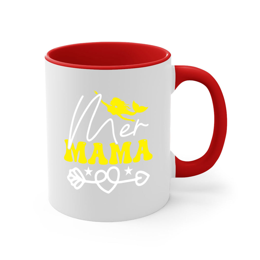 Mer Mama 332#- mermaid-Mug / Coffee Cup