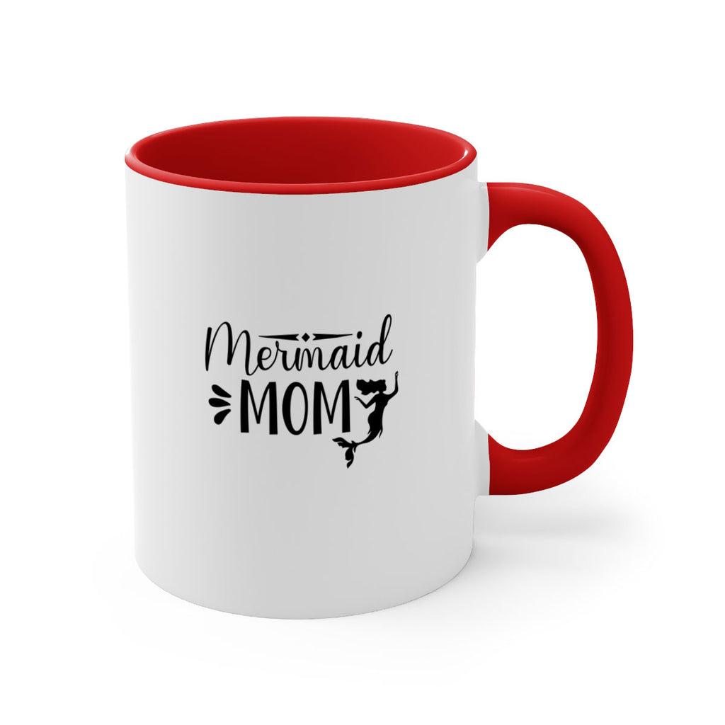 Mermaid Mom 372#- mermaid-Mug / Coffee Cup