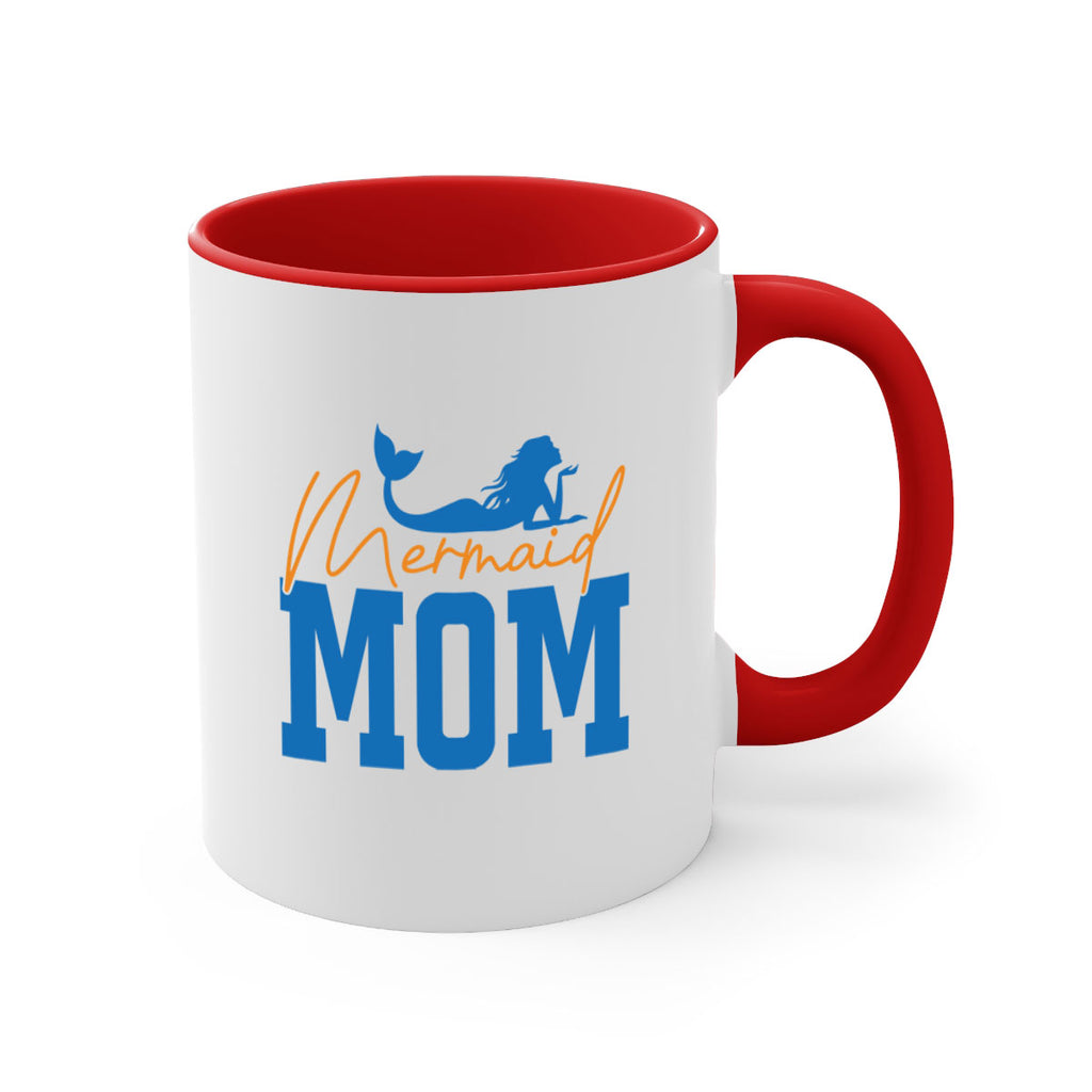 Mermaid Mom 375#- mermaid-Mug / Coffee Cup