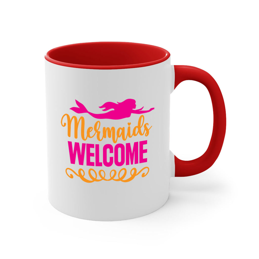 Mermaids Welcome 472#- mermaid-Mug / Coffee Cup