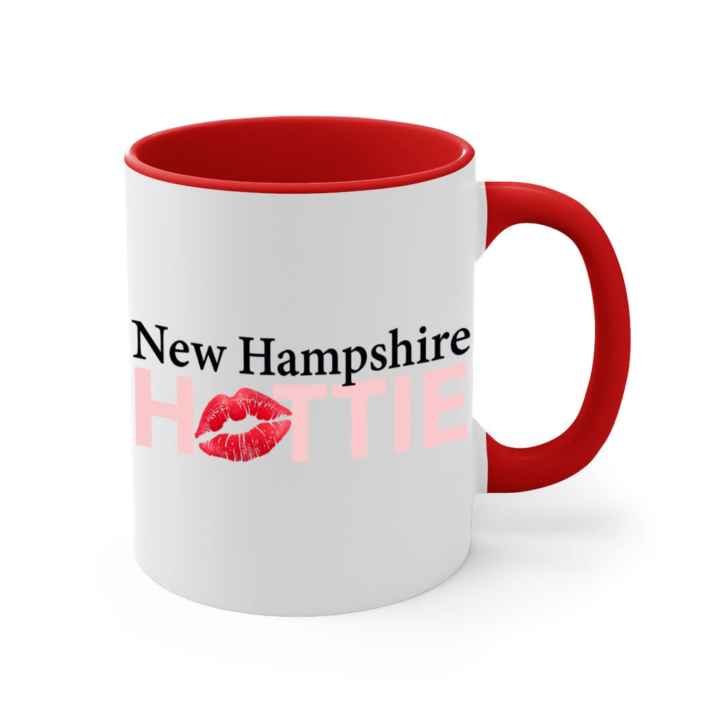 New Hampshire Hottie With Red Lips 29#- Hottie Collection-Mug / Coffee Cup
