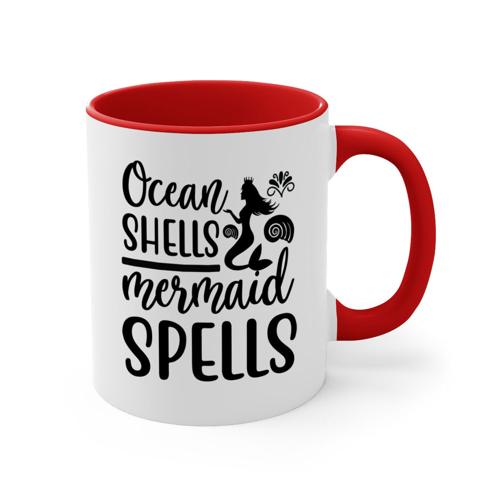 Ocean shells mermaid spells 522#- mermaid-Mug / Coffee Cup