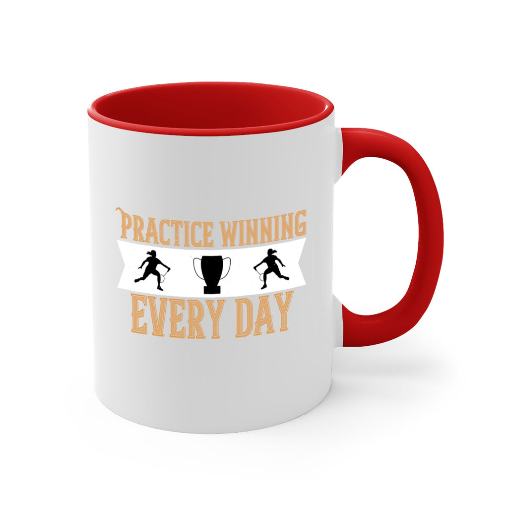 Practice winning every day 1922#- badminton-Mug / Coffee Cup