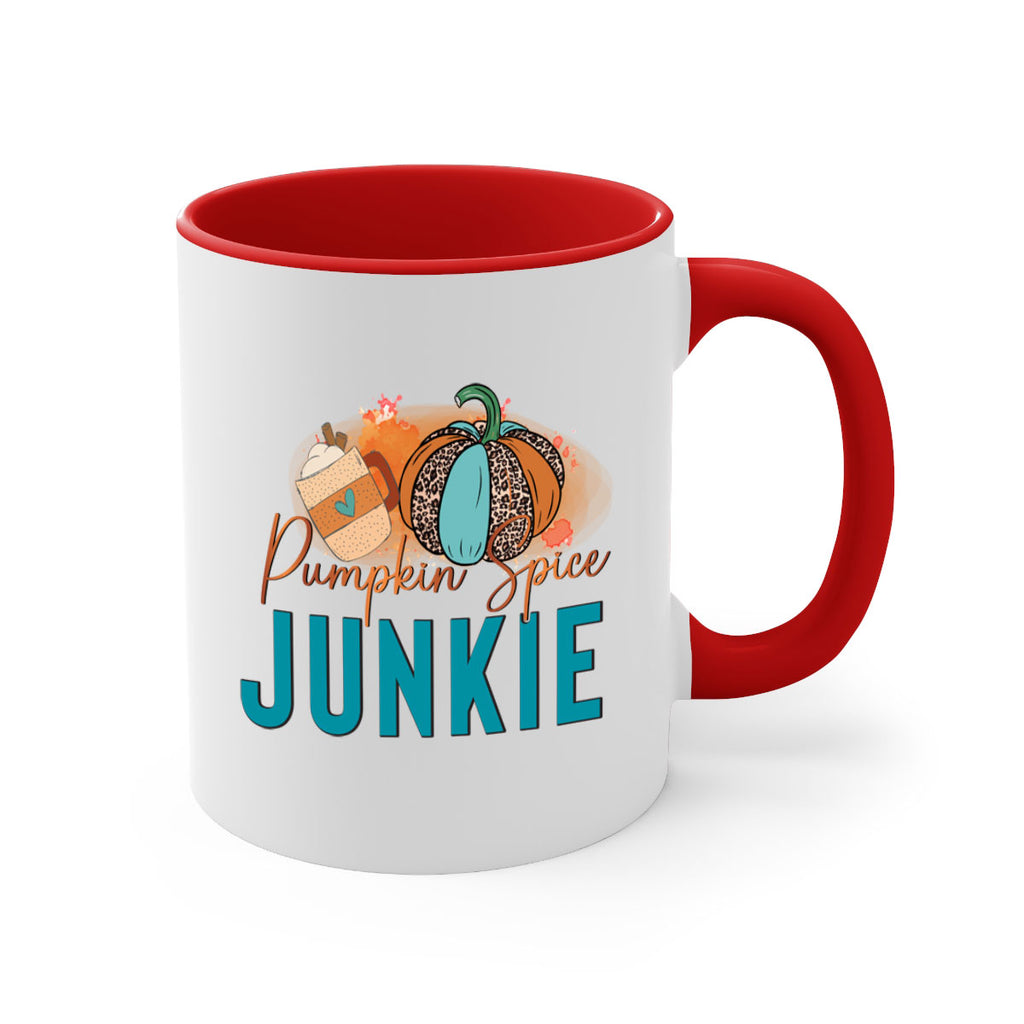 Pumpkin Spice Junkie 550#- fall-Mug / Coffee Cup