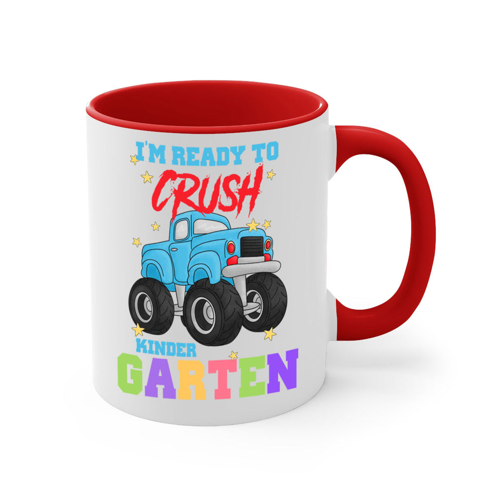 Ready to Crush Kindergarten MonsterTruck 16#- Kindergarten-Mug / Coffee Cup
