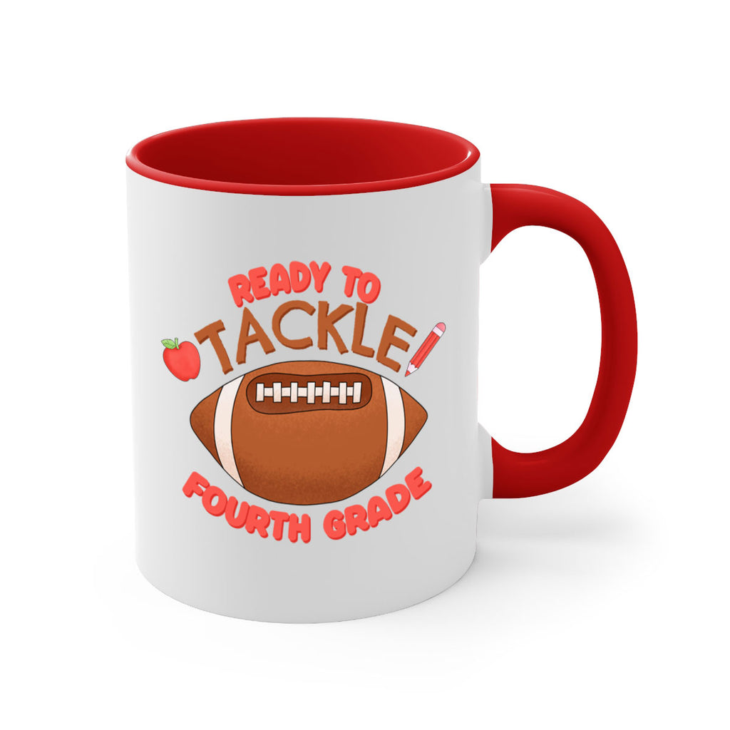 Ready to tackle 4th Grade 23#- 4th grade-Mug / Coffee Cup