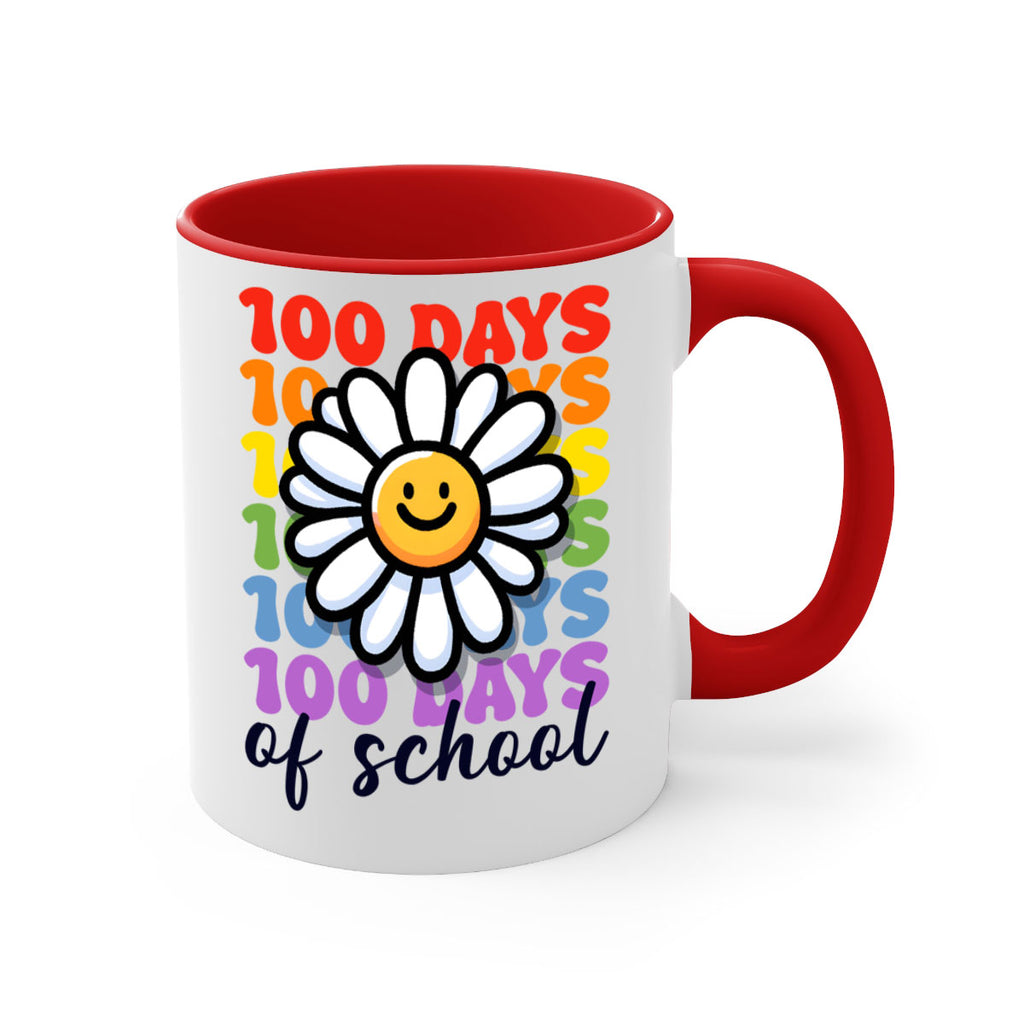 Retro Flower 100 Days Of 56#- 100 days-Mug / Coffee Cup