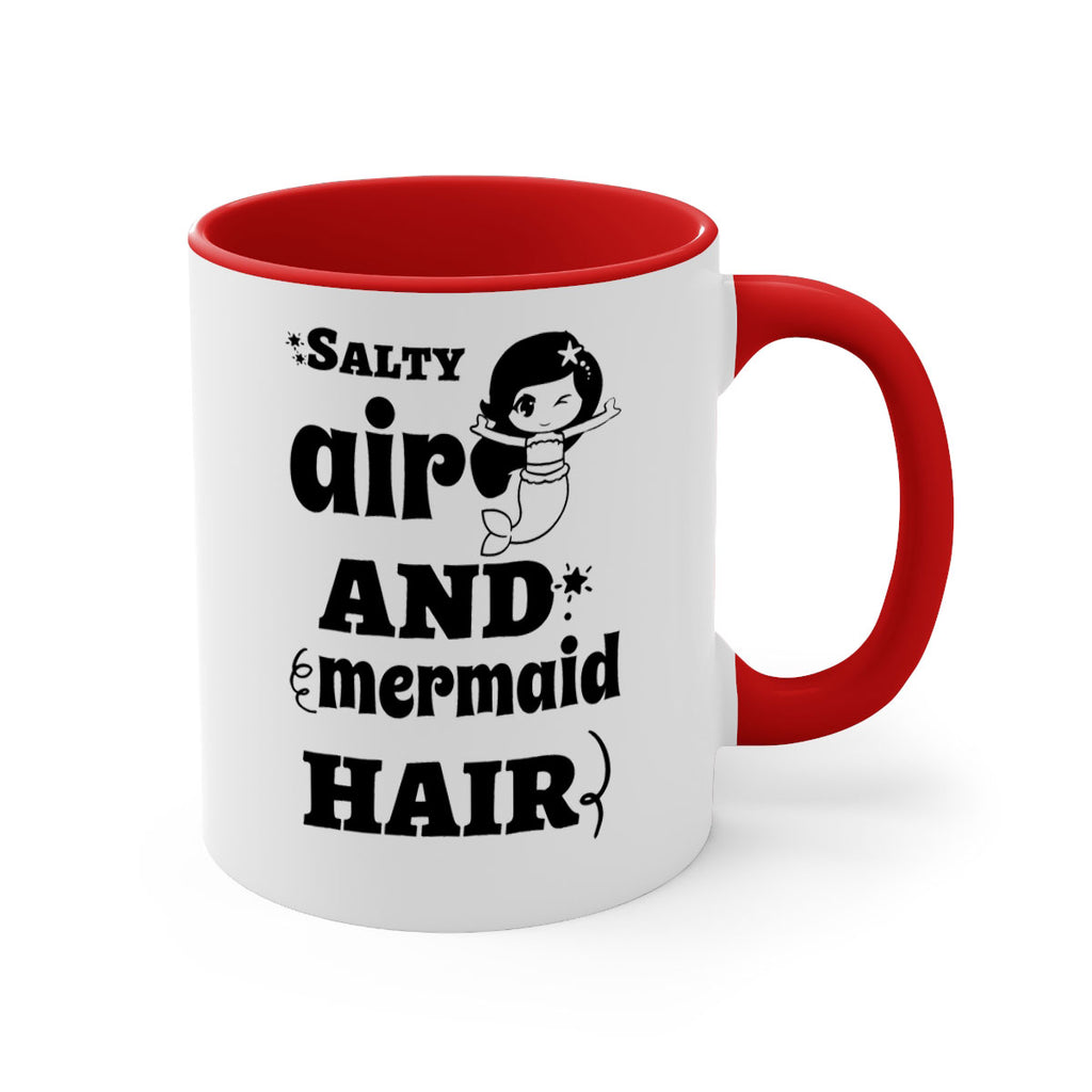 Salty air and mermaid hair 567#- mermaid-Mug / Coffee Cup