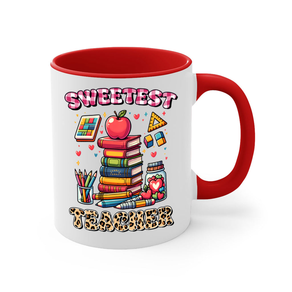 Sweetest Teacher Sublimation 15#- teacher-Mug / Coffee Cup