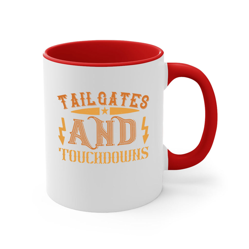 Tailgatege and touchdowns 370#- football-Mug / Coffee Cup