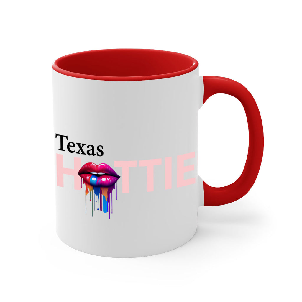 Texas Hottie with dripping lips 43#- Hottie Collection-Mug / Coffee Cup