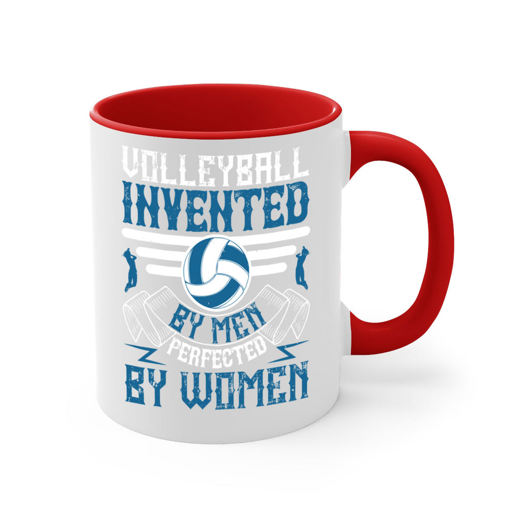 Volleyball invented by men perfected by women Style 118#- volleyball-Mug / Coffee Cup