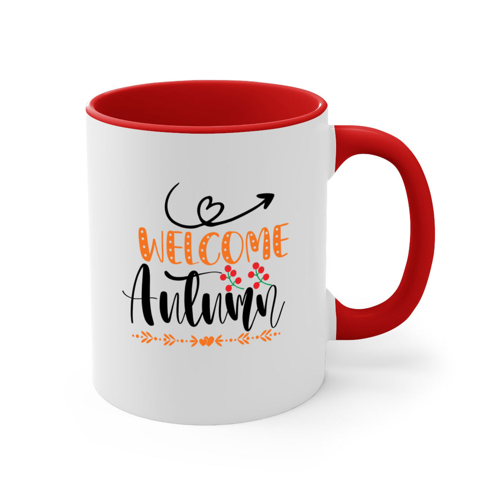 Welcome Autumn 628#- fall-Mug / Coffee Cup