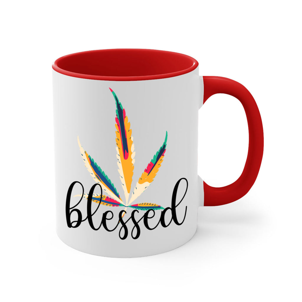 blessed colorful 19#- marijuana-Mug / Coffee Cup